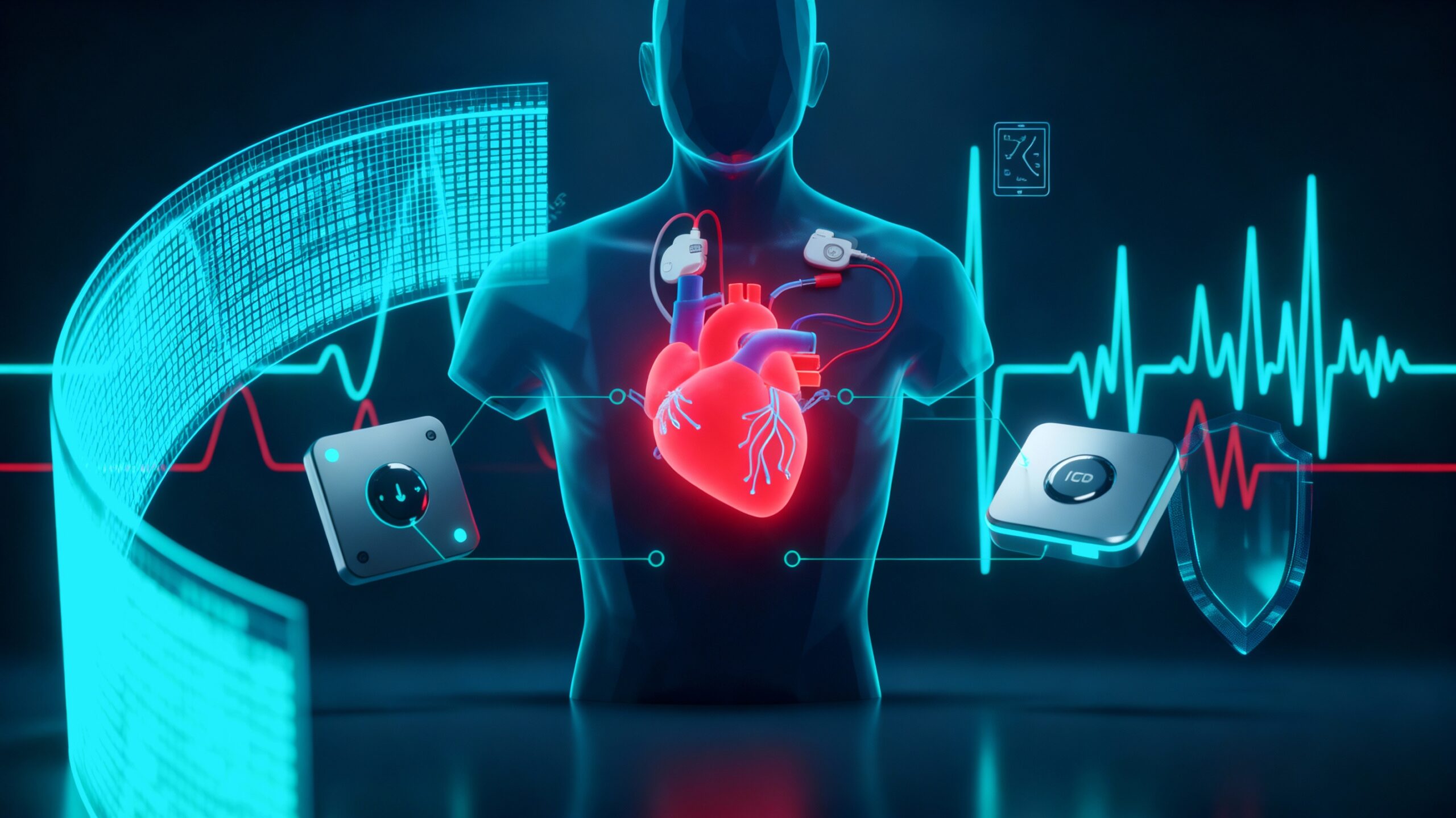Medical trainees learning cardiac device programming and rhythm management techniques.