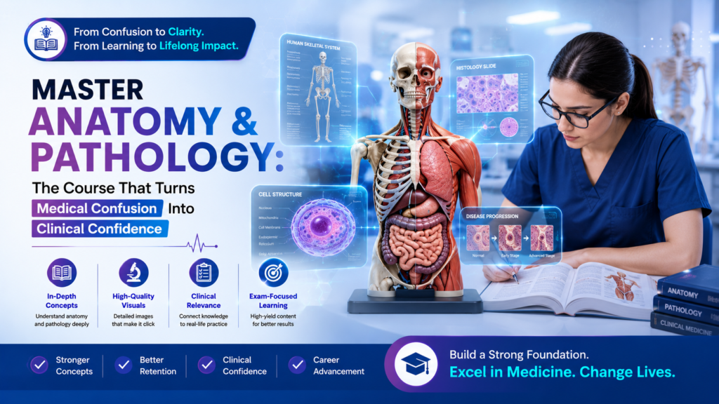 Master Anatomy & Pathology: The Course That Turns Medical Confusion Into Clinical Confidence