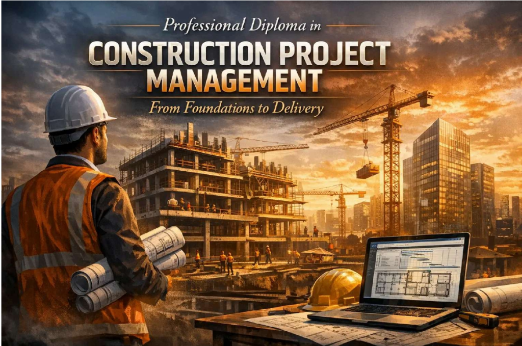 Professional Diploma in Construction Project Management: From Foundations to Delivery 🏗️